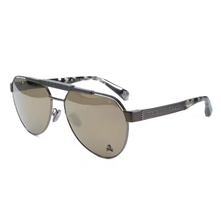 Gafas de Sol SPP073M, Marca Philipp Plain, Color Gris, Talla 63, Para Hombre - 1