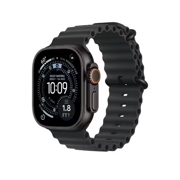 Apple Watch Ultra 3 (2025), GPS+CEL, 49 mm, Caja de Titanio Negro, Nuevo - 1