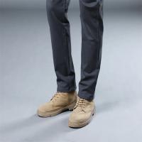Pantalones Casuales Para Hombre 98% Algodón Gris Caqui Trabajo Pantalones De Oficina Talla Grande Moda Coreana Y2k Ropa De Marca Jogger Cargo - details 14
