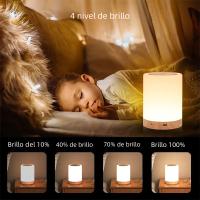 Lámpara De Noche LED Inteligente Recargable USB Con Control Táctil Y Cambio De Color RGB Para Decoración De Habitación De Niños Camping - details 5