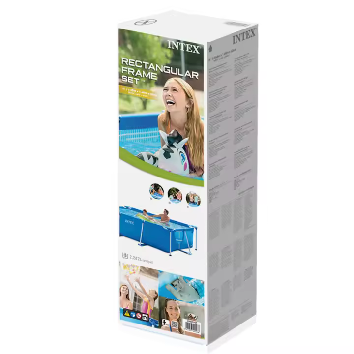 Intex 28271NP - Piscina desmontable small frame 260 x 160 x 65cm, 2.282 litros - 1