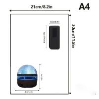 Proyector De Estrellas Galácticas LED Con Luz De Onda De Agua USB Control Remoto Lámpara Nocturna Para Dormitorio Fiesta Teatro De Casa - details 0