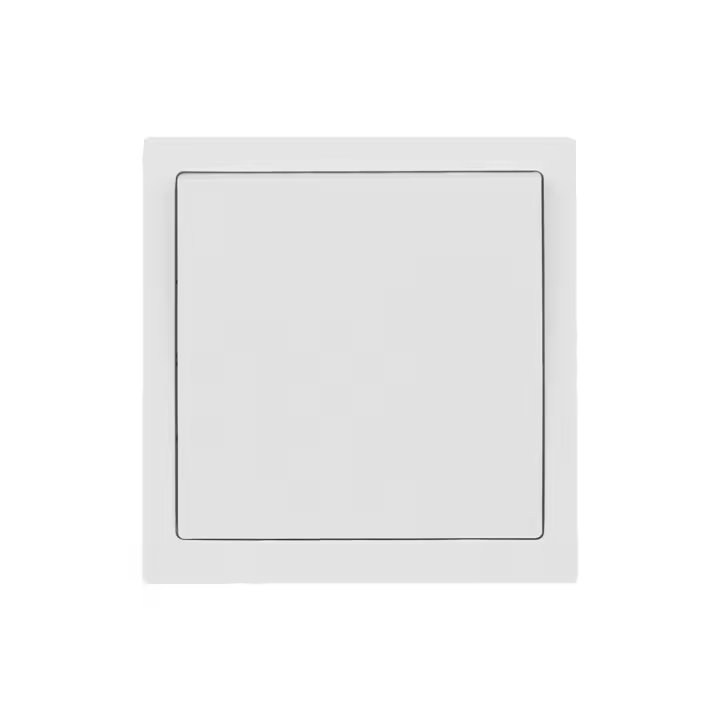 Ledkia Interruptor Pulsador Square Blanco - 1