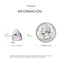 Pulsera Ajustable De Encanto De Conejo Original Plata Esmaltada Para Mujer Joyería De Moda Hecha a Mano Con Cuentas De Zirconia - details 156