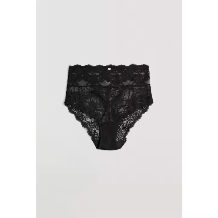 Ysabel Mora - Braga alta encaje negro - 1