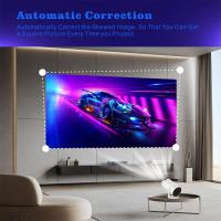 Proyector portátil con sistema Android, miniproyector con Enfoque motorizado, 6 y Bluetooth WiFi, corrección vertical automática, Full HD 720p, proyector de peliculos giratorios 180 ° - details 0