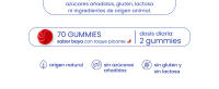 Jelly Pills Gominolas de Melena de León con Pimienta Negra - Fuente de Hongos Funcionales - 70 Gummies Veganas - Sin Azúcares Añadidos - Sabor Bayas Natural - Memoria y Concentración - details 3