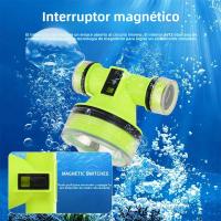 Lámpara De Cara Profesional Para Escuba 2024 Con LED De Alta Potencia 500M IPX8 Torcha De Cabeza Para Pesca Y Diversión Subacuática Incluye Batería Recargable - details 8
