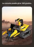 Modelo De Robot RC De 3 En 1 Para Niños Juguete De Bloques De Construcción De Camión Excavadora Y Bulldozer Regalo Para Niños - details 5