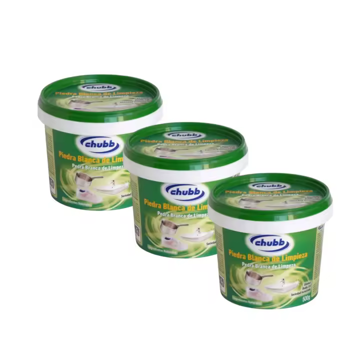 Chubb Piedra Blanca de Limpieza 500g - Pack 3 - 1