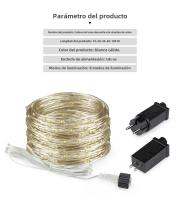 Luces LED De Hiedra Cuadrada 10/20/30/50/100M Para Decoración De Navidad Boda Y Fiesta Con Alambre De Cobre Iluminación Para Árbol De Navidad Y Habitaciones - details 1