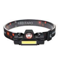 Linterna Frontal LED Recargable Super Brillante Con Magnete De Cola Y Doble Fuente De Luz COB XPE Y Work Light Impermeable Para Camping - details 5