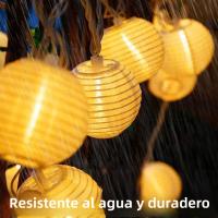 Lámpara De Luces De Hiedra Solar Impermeable 6.5M 30 LED Para Exterior Decoración De Jardín Patio Navidad Iluminación De Aire Libre - details 1