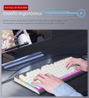 Teclado Mecánico De Juego E-YOOSO Z77 Rainbow 87 Teclas Con Switches Rojos Negros Marrones Y Azules Para PC Laptop Con Cable USB - details 2