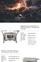 Estufa De Camping Widesea De Titanio Para Alcohol Calentador De Madera Para Turistas Hervidor Cocina Suministros De Sobrevivencia Al Aire Libre Trekking Senderismo Picnic - details 0