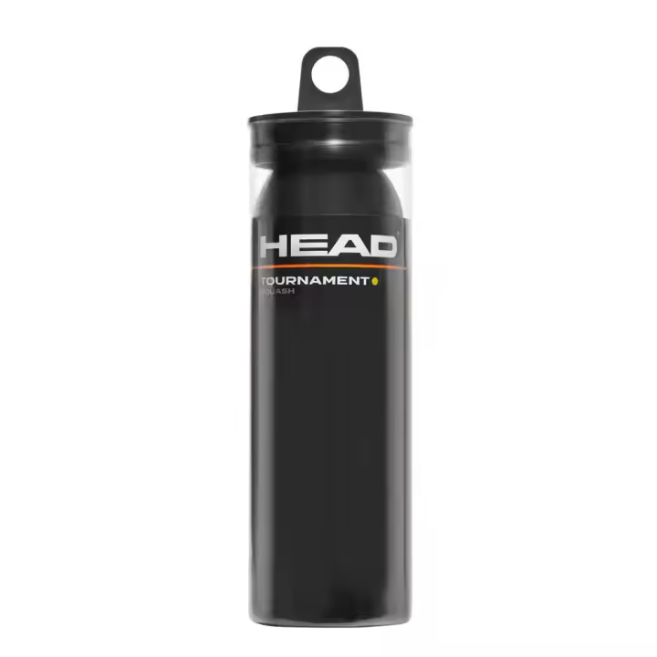 Bote 3 Bolas Squash Head Tournament Negro - 1
