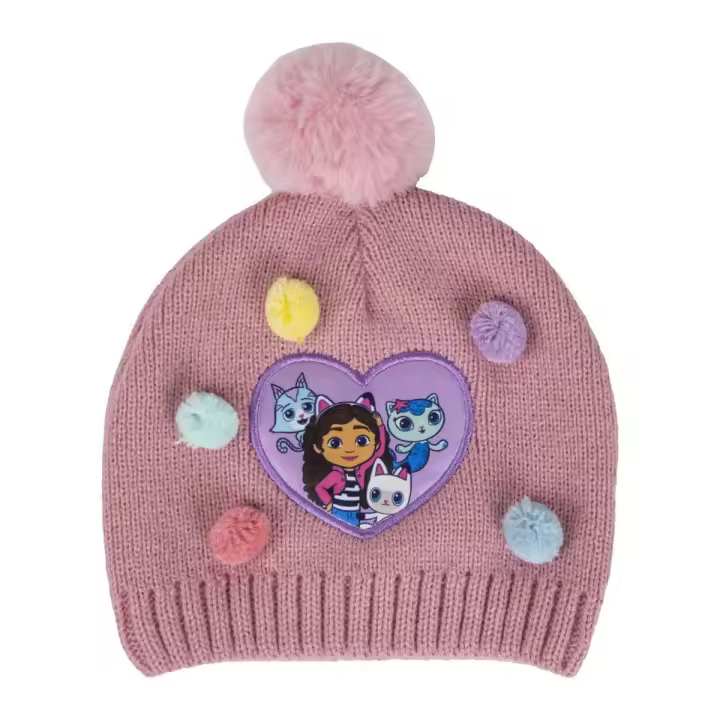 Cerda Gorro de Punto Gabby’s Dollhouse Rosa Talla Única - 1
