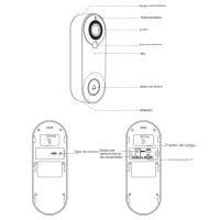 Cámara De Video Portero Inalámbrica 1080P WiFi Seguridad Inteligente Tuya Visión Nocturna Detección De Movimiento Intercomunicador Portero - details 10