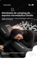 Cojín De Viaje Portátil Blackdog Outdoor Memoria De Algodón Cómodo Cuadrado Para Siesta En La Oficina Y Camping - details 0