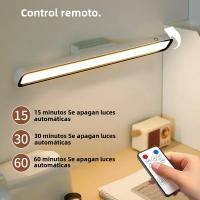 Lámpara De Escritorio LED Recargable Con Imán Y Control Remoto Luz Nocturna Dimmer Continuo Para Dormitorio Armario - details 4