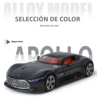 Coche De Modelo Deportivo AMG De Aleación Con Sonido Y Luz Regalo Adecuado Para Niños Decoración De Mesa a Escala 1:24 Para Jóvenes - details 14