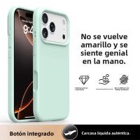 Funda De Teléfono De Silicona Suave Y Líquida De Lujo Para iPhone 17 pro Max 17 Air 16 pro Protección Antichoque Y Anti-Resbaladizo - details 12