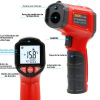 Termómetro Infrarrojo No Contacto HYTAIS TS600 Precisión Industrial Portátil Medidor De Temperatura Digital Para Uso En Fábricas - details 6