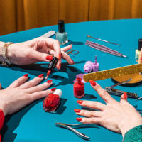 Torno para Uñas 25000RPM, 12 en 1 Lima Eléctricas Uñas USB con Brocas de Cerámica, Pulidoras de uñas Portatil Velocidad Ajustable, Manicura y Pedicura Eléctrico Profesional para Salón DIY (Rosa) - details 1