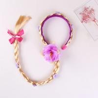 Diadema De Encaje Para Pequeñas Princesas Con Rizos Y Diamantes Estilo Elsa Rapunzel Jasmine Para Fiesta Accesorios De Cabello - details 3