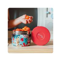 Quokka - Recipiente térmico para comida 360 ml de acero inoxidable con diseño Whim Grove Birds, ideal para colegio y excursiones - details 1