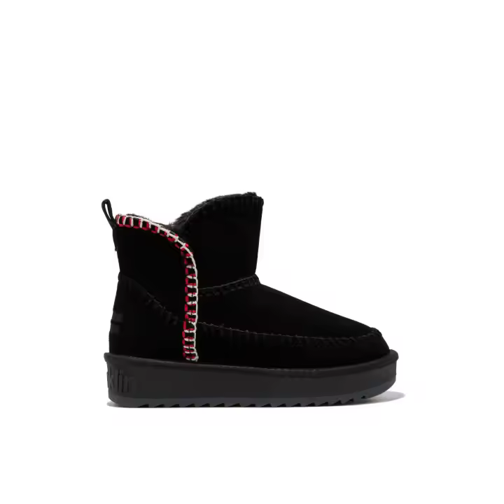 D.Franklin Botas Australianas Nordic Tejido Ante con Forro Interior Nova Low Marron D. Franklin - Botas para Mujer - Moda casual Mujer - 1