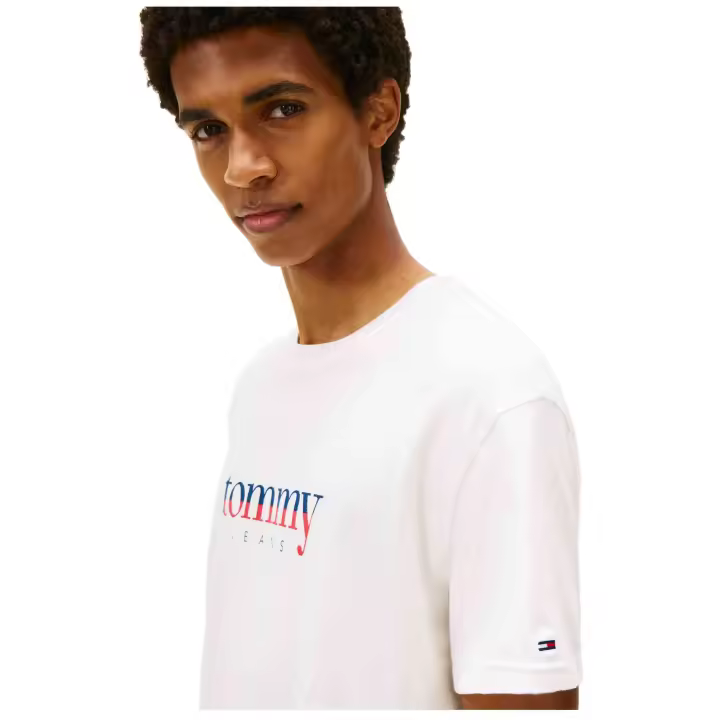 Camiseta De Manga Corta Tommy Hilfiger para Hombre en color Blanco - 1