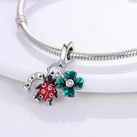Encantos De Animal Colección Plata Francés Bulldog Gato Mariposa Ladybug Para Pulseras Originales Joyería Hechas a Medida - details 78