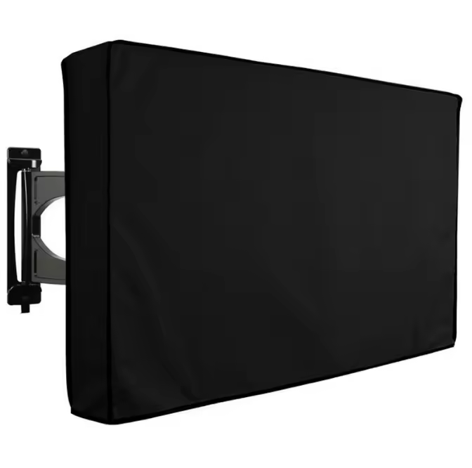 Cubierta Para TV Al Aire Libre Impermeable Y Anti-Polvo Con Protección Solar De Tela Oxford Criptada Para Uso En Courtyard Protección Premium Para Tu TV Al Aire Libre - 1