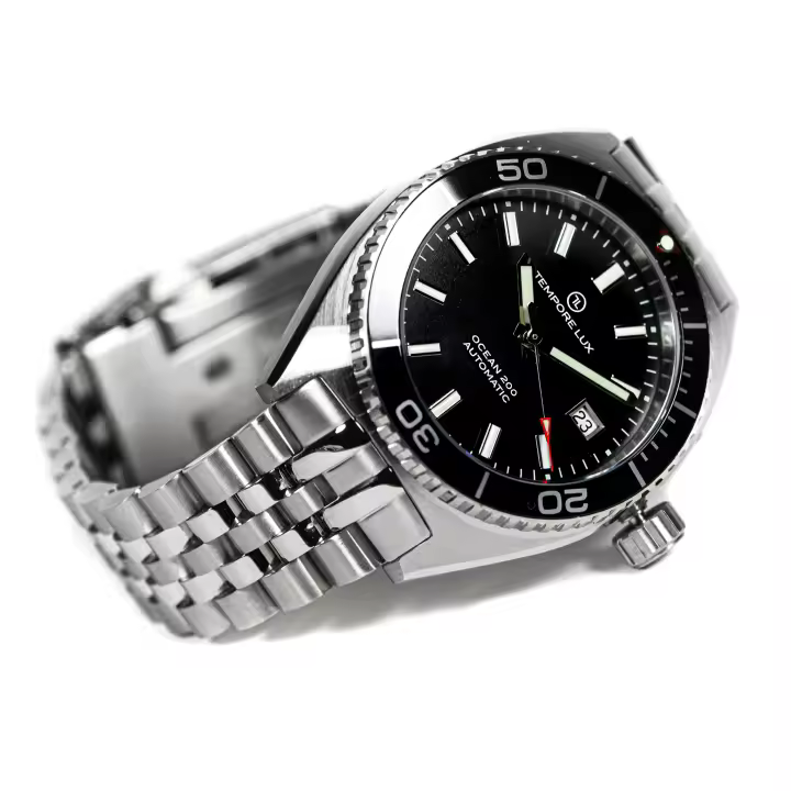 Reloj Tempore lux OCEAN 200 Automatic 01 Negro - Diseñado y Ensamblado en España - 1