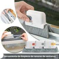 Cepillo De Limpieza Para Ventanas Y Ganas Removible De Plástico Para El Hogar Limpiador De Rincones Muertos Y Ranuras De Armarios - details 0