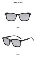 Gafas De Sol Polarizadas Para Hombre 2024 Marco Cuadrado Estilo De Moda Para Negocios Y Pesca Al Aire Libre Conducción - details 13