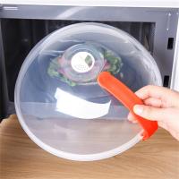 Tapa De Alimentos Para Microondas Resistente Al Calor Con Ventilación Protector Anti-Salpicaduras De Cocina Transparente Y Gruesa - details 0
