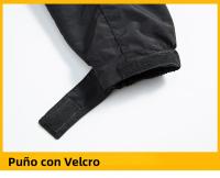 Chaqueta De Corrida Para Hombres Impermeable Y a La Viento Con Capucha Ligera Y Transpirable Ropa De Escalada Y Pesca - details 5