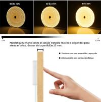 Tira De LED Neón 1-3m 5V Con Sensor De Toque Y Deslizamiento Control Dimmer Luz De Neón Para Decoración De Habitaciones Y Armarios - details 2