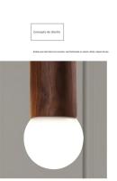 Lámpara Colgante Nórdica De Madera Decorativa Para Hogar Iluminación Interior Para Sala De Estar Dormitorio Estudio Fuente De Luz LED Incluida - details 1