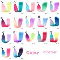Extensiones De Cabello Sintético Braided DIY Ombre Con Tinsel De Cabello Jumbo Colores Vibrantes Para Tejidos De Cabello - details 6