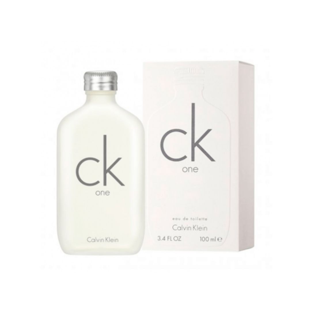 Calvin Klein - CK One Eau de Toilette 100 Ml. Colonia 100 Ml Unisex | Fresca, para Uso Diario. Fragancia icónica para los tiempos modernos. Para mujer y para hombre.