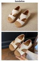 Sandalias Romanas Para Mujer Con Un Tirante Suela Suave Sandalias Planas Transpirables Zapatillas De Playa Comodidad Elevada Estación De Verano - details 15