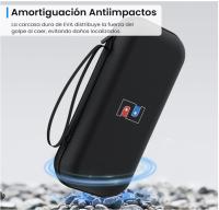 Funda Protectora Meko Compatible con Nintendo Switch 2 (2025) y Switch OLED - Estuche para Switch 2 con Forro de Terciopelo, Bolsa de Transporte con Capacidad para 10 Juegos y Accesorios (Negro) - details 2