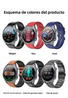 Reloj Inteligente Para Hombres 2025 Con Medición De Presión Arterial Salud Pulsada Terapéutica Uric Acid Lipids Cuidado Del Cuerpo Impermeable - details 33