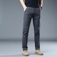 Pantalones Casuales Para Hombre 98% Algodón Gris Caqui Trabajo Pantalones De Oficina Talla Grande Moda Coreana Y2k Ropa De Marca Jogger Cargo - details 11