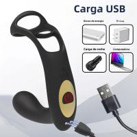 FLXUR Masajeador De Prostata Para Hombres Juguete Sexual Con Anillo Para Pene Y Plug Anal Vibration Dual Control Remoto Inalámbrico IPX7 Impermeable - details 9