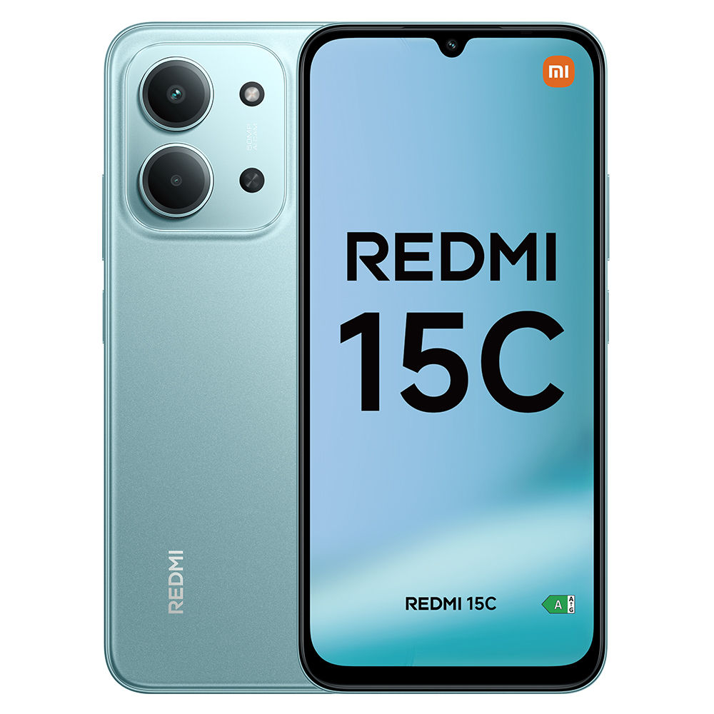 Xiaomi Redmi 15C Smartphone 4GB+128GB 6000 mAh (típica) Batería de gran capacidad 33 W de carga Cámara dual con IA de 50 MP Pantalla de 6,9" y 120 Hz
