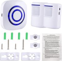 Timbre De Puerta Inalámbrico Sensor De Seguridad Llamada Bell Notificación Bell Ping Pong Prevenção De Segurança Sensor De Movimiento Inalámbrico - details 14